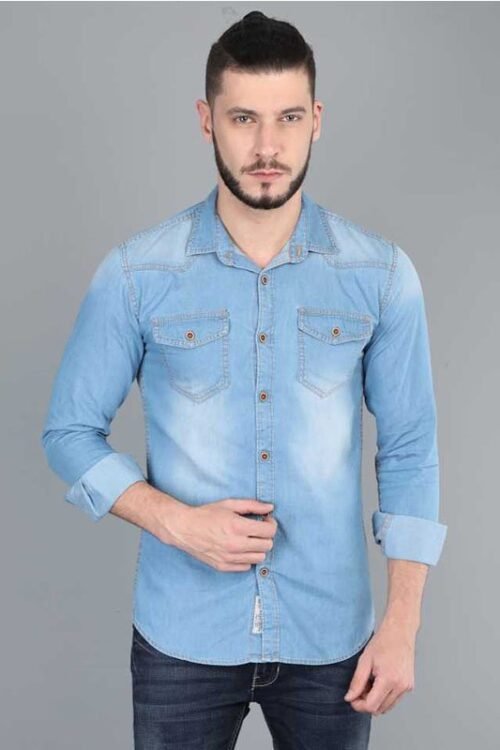 Men Regular Fit Solid Casual Shirt