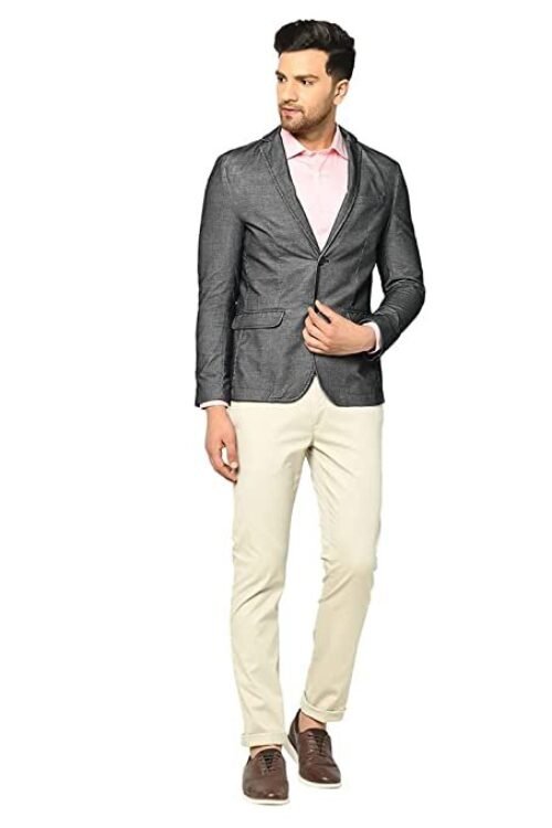 blackberrys Men’s Urban Notch Lapel Slim Fit Blazer-UJ Quest