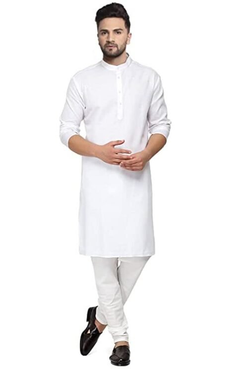 Gauri Laxmi Enterprise Men’s Cotton Kurta Pyjama Set