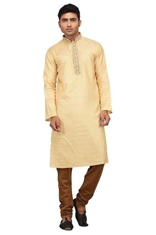 Rene Men’s Cotton A-Line Kurta