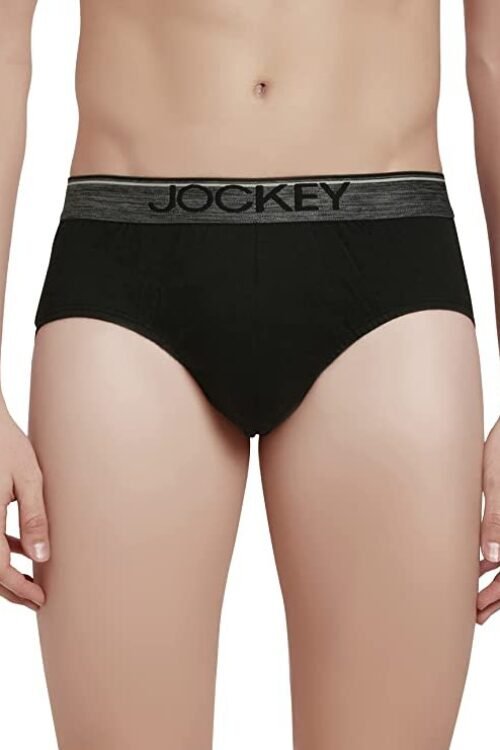 Jockey Men’s Cotton Brief(Colors & Print May Vary)