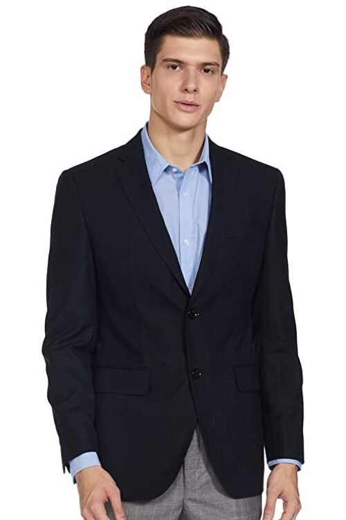 Raymond Men’s SB 2 BTN Notch Lapel-Cont FIT Regular Blazer