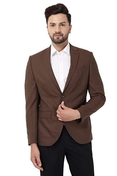 blackberrys Men’s Formal Notch Lapel Slim Fit Blazer-NL-JENA