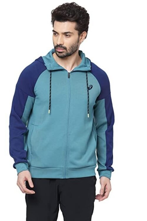 ASICS Men’s Car Coat (2031D740.300_Misty Pine_S)