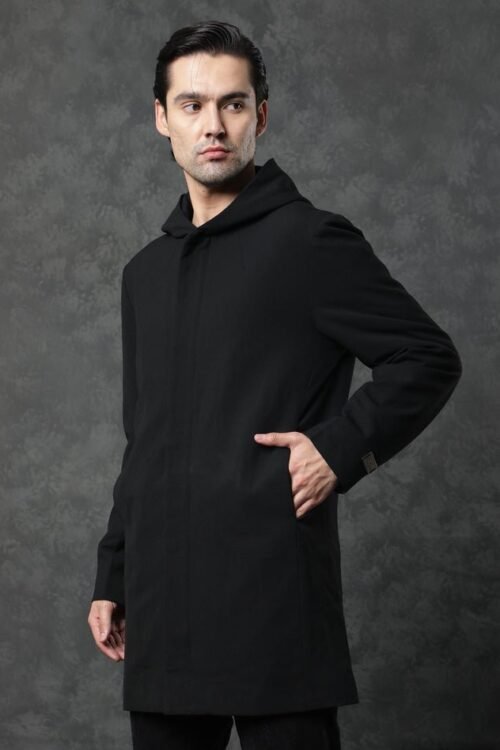 PREMIUM STRETCH COAT WITH HOOD