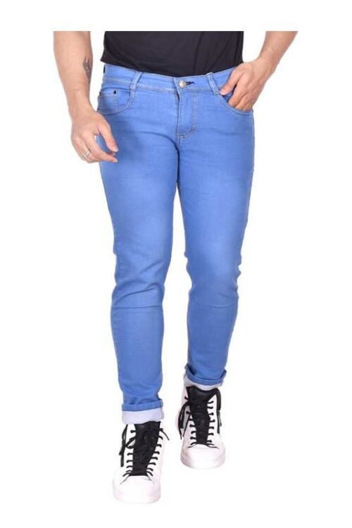 Lzard Regular Men Blue Jeans